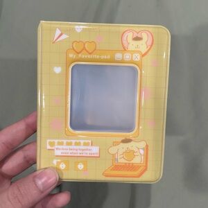 Sanrio Pompompurin Polaroid album holder